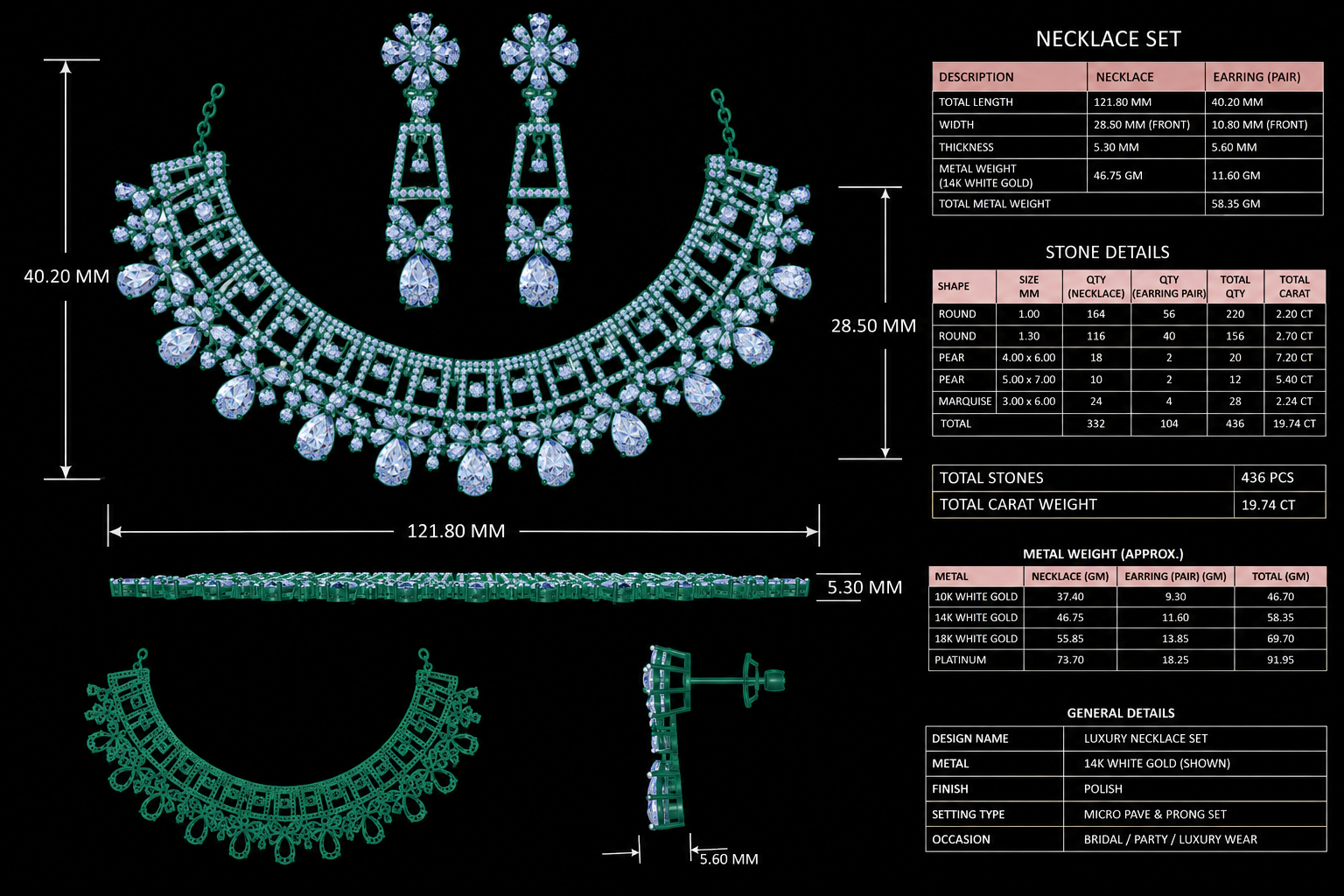 Finished CAD model